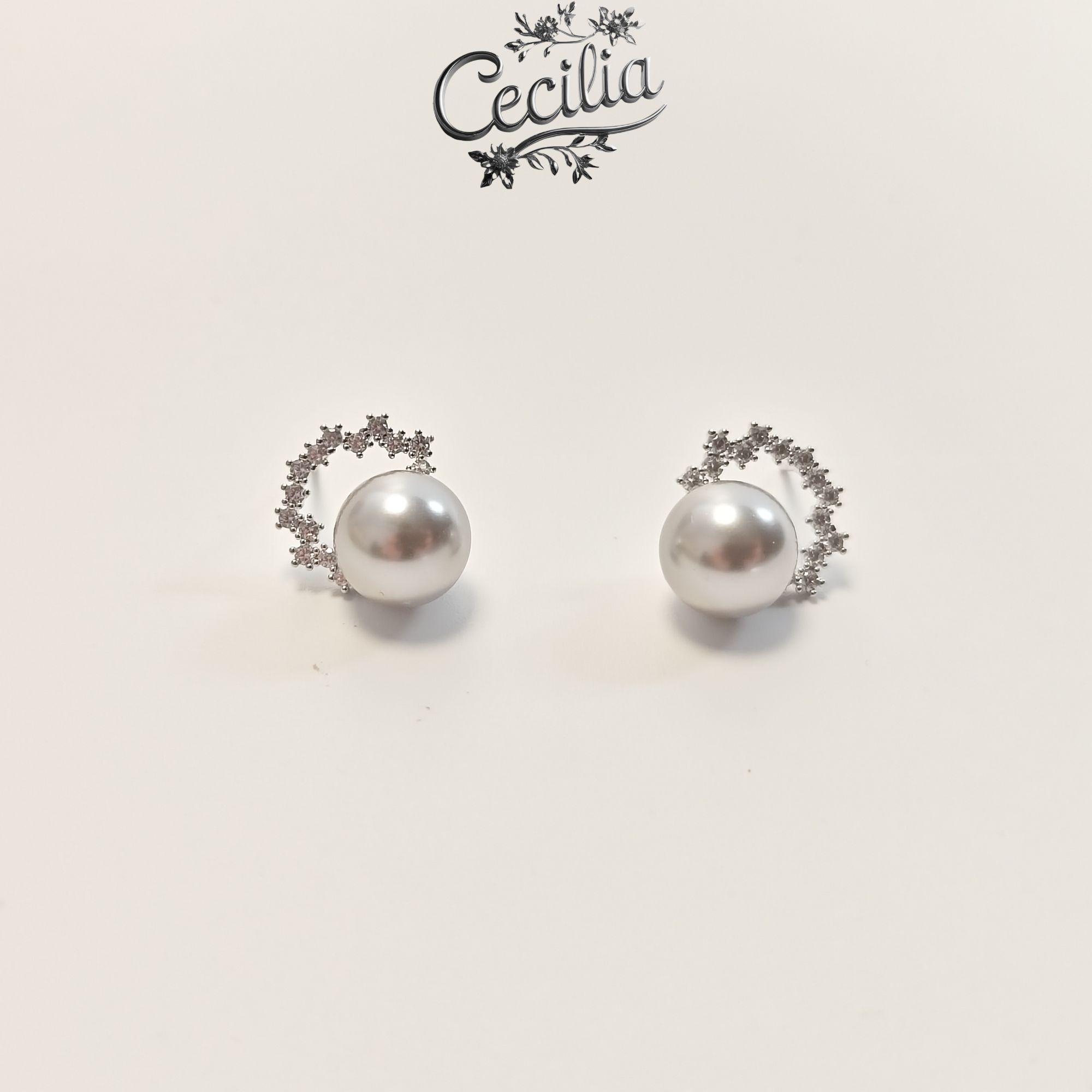 铜合金耳饰 Cecilia时尚休闲百搭高定耳钉D-E22