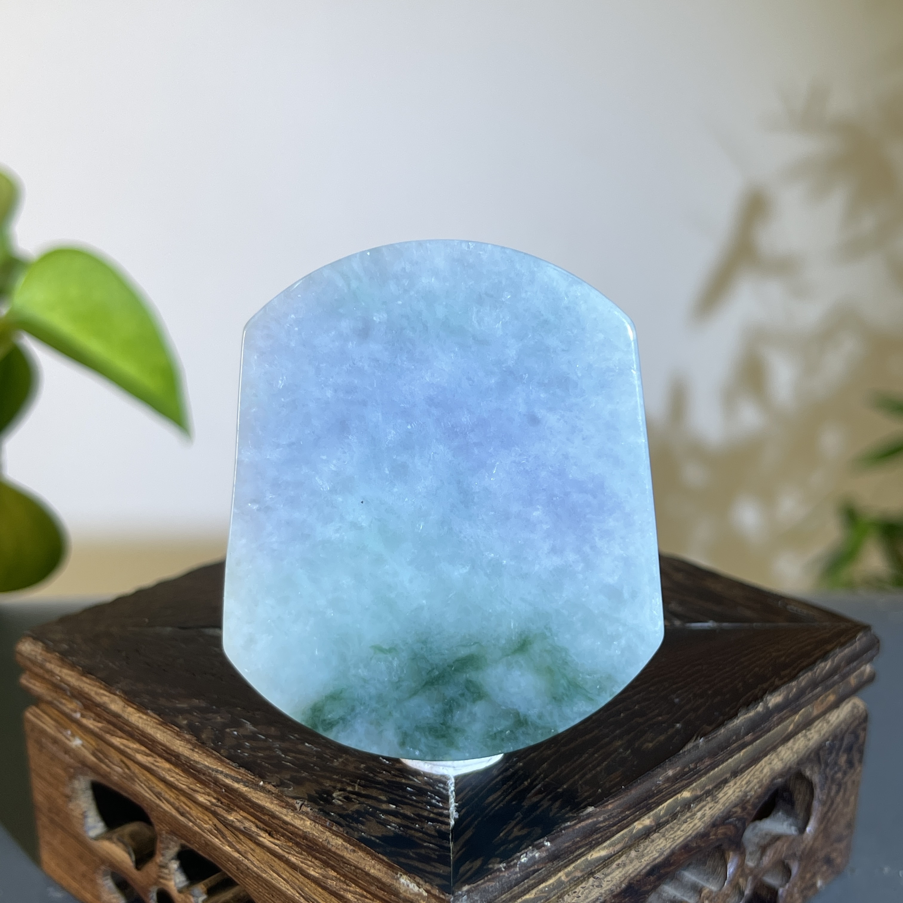 JTA21-222  天然缅甸翡翠A货 无事牌