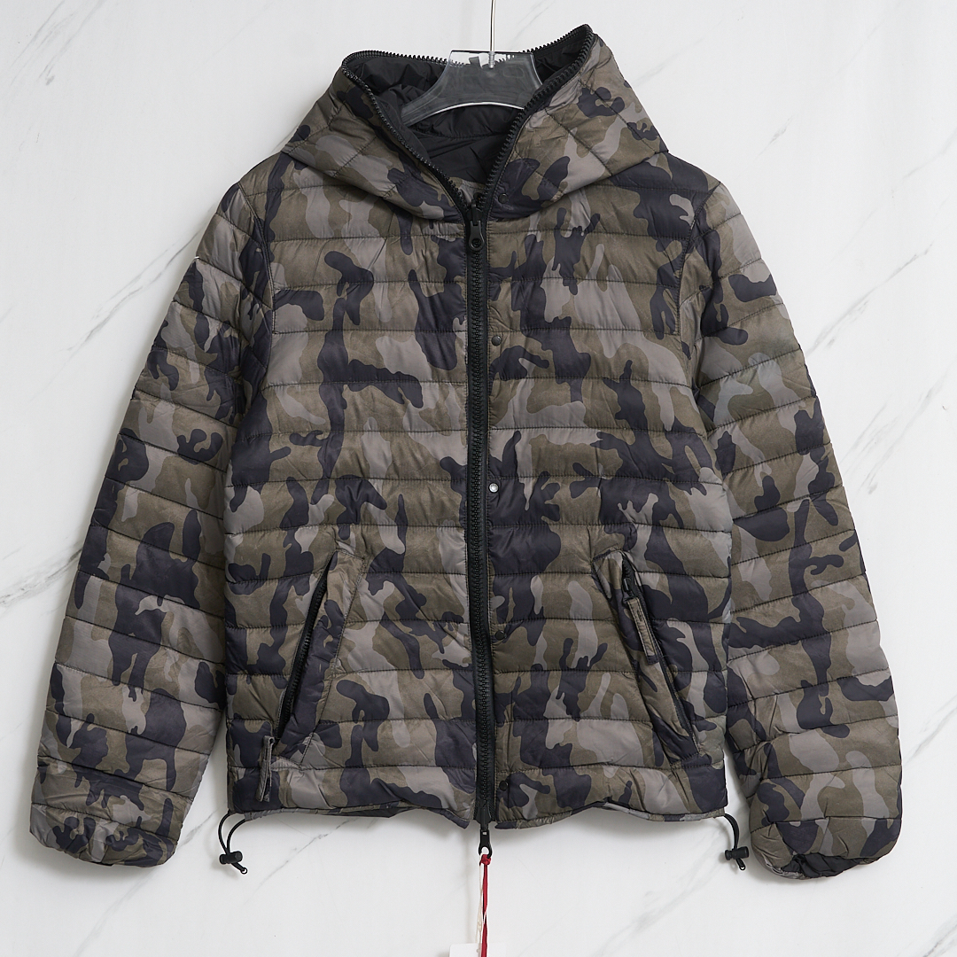 Duvetica男士迷彩双面羽绒服/YZ200611