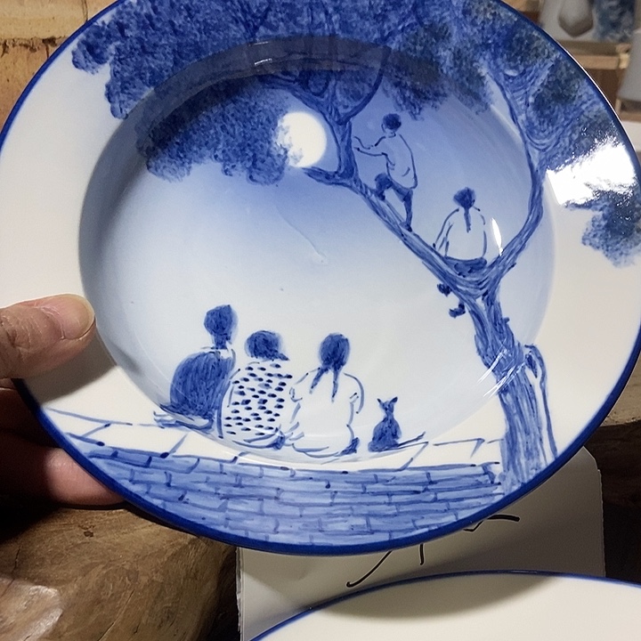 景德镇手绘高温釉下彩