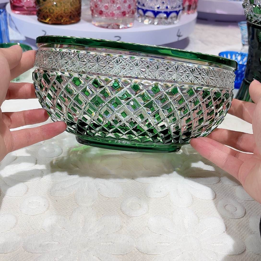 水晶杯水晶花瓶果盘通宝工艺品