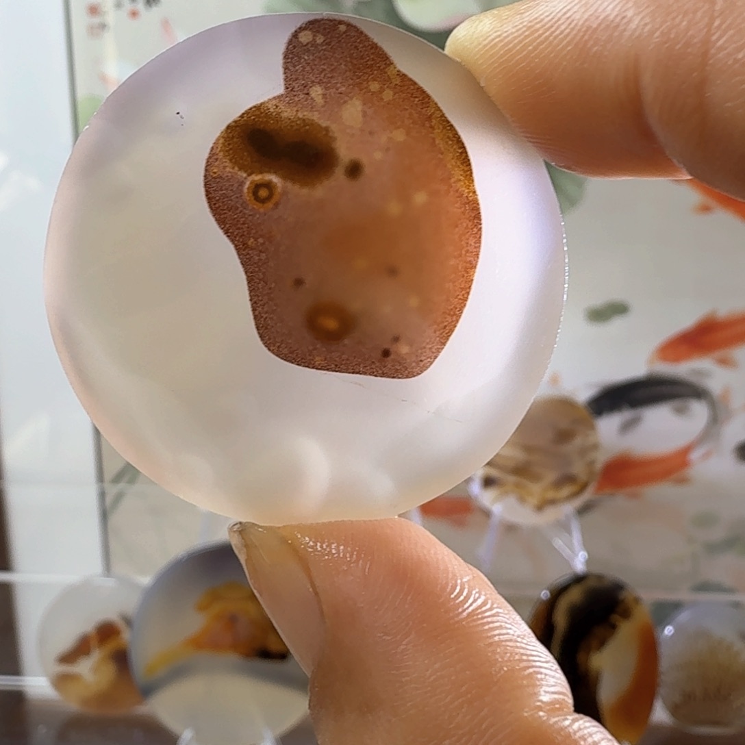 玛瑙/玉髓吊坠(不含链)未镶嵌