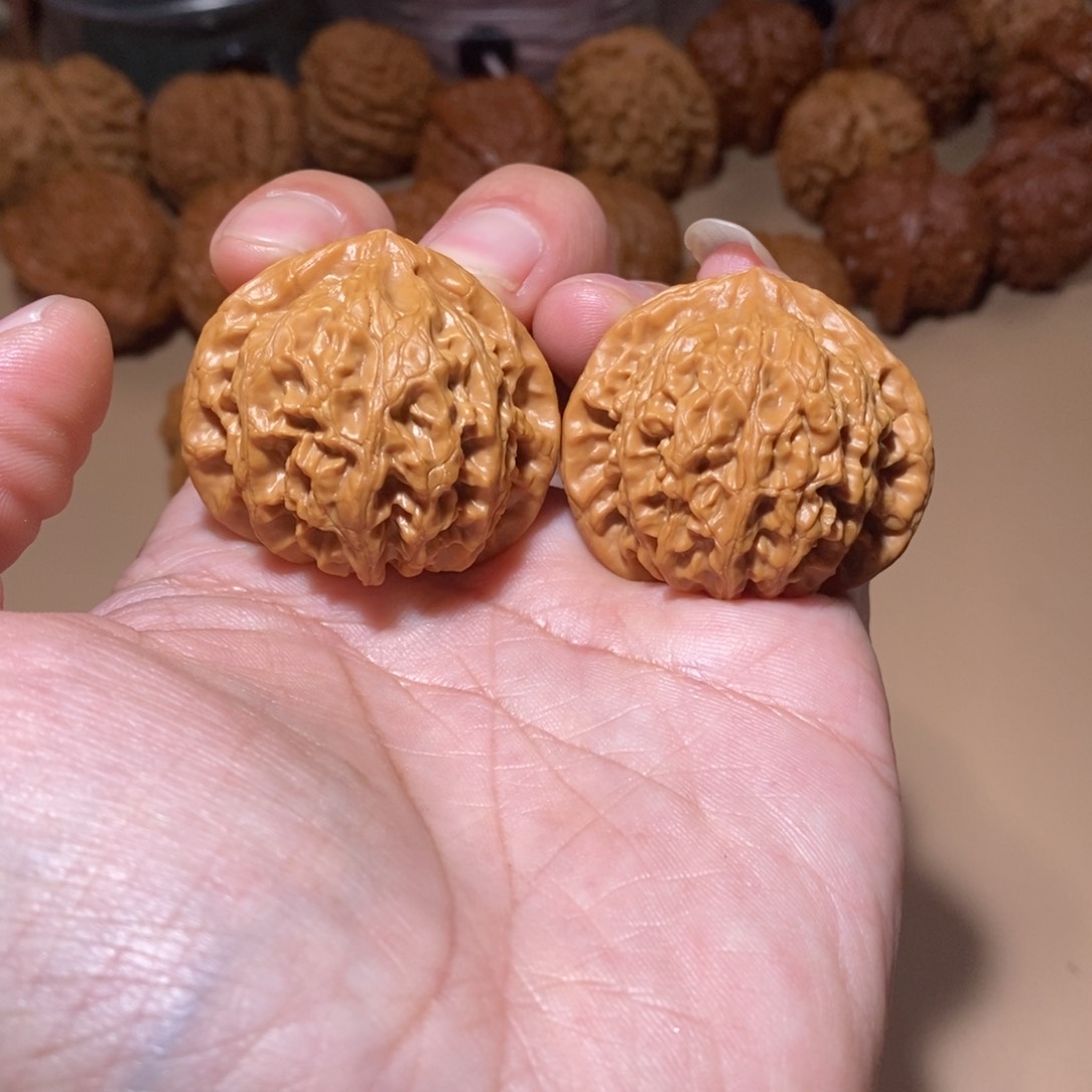 文玩核桃把件全品无修38尺A级汉高山宫灯