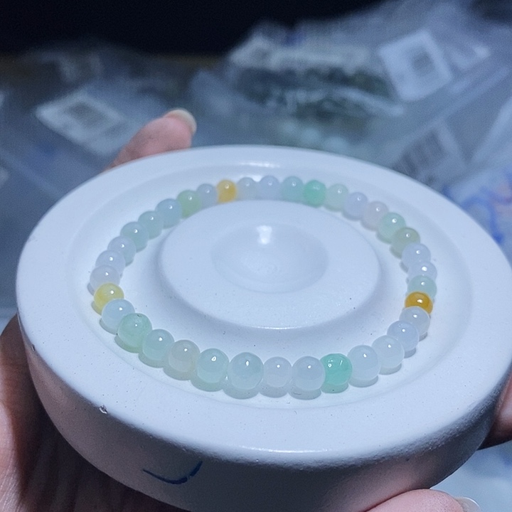 未镶嵌手串翡翠天然缅甸A货翡翠