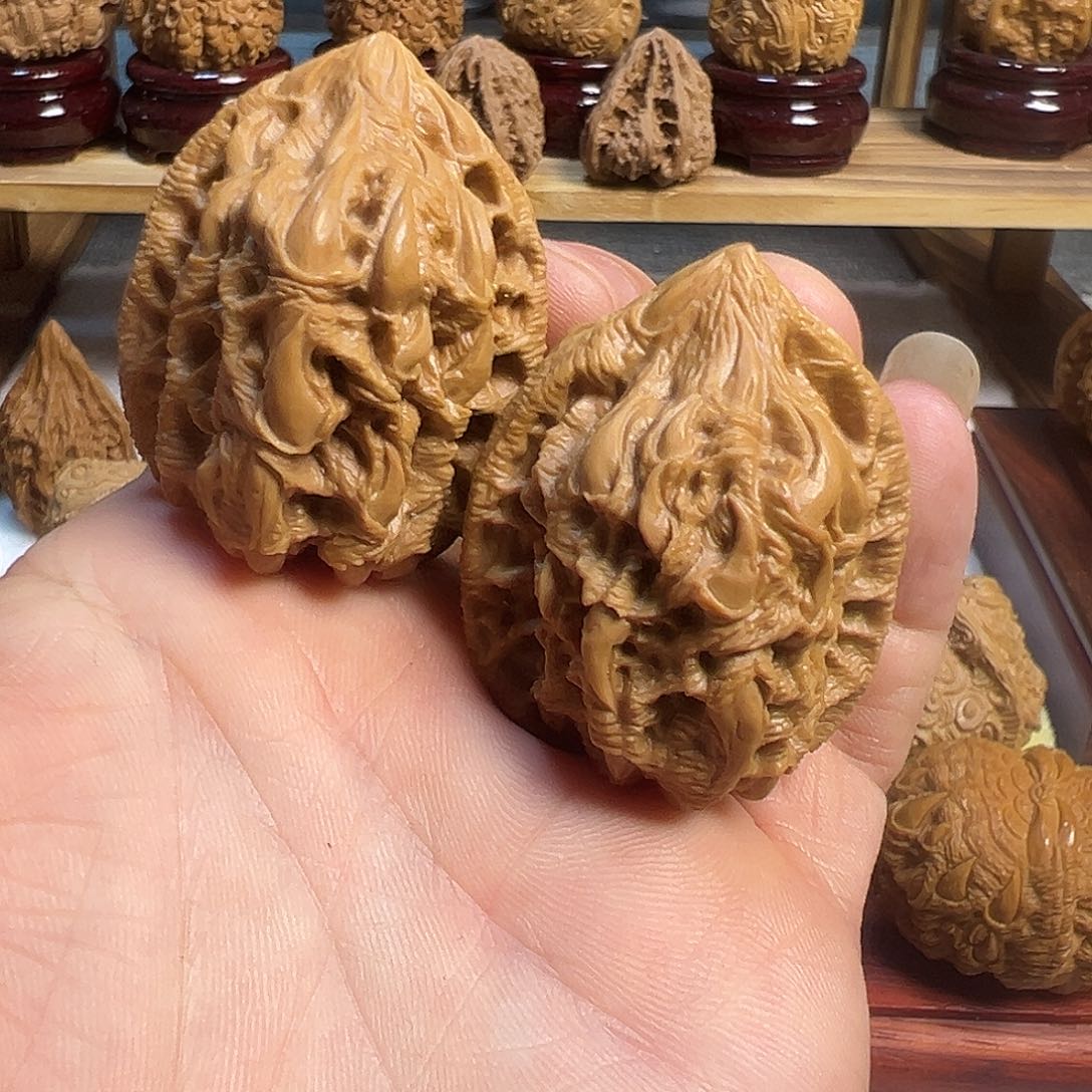 霸***人核桃大古石雕刻题材