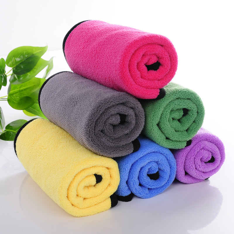 拍一发十抹布厨房清洁小抹布柔软吸水无异味不沾油卫生洗车百洁布