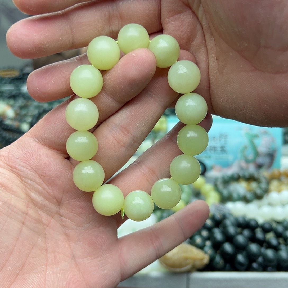 和田玉手链未镶嵌