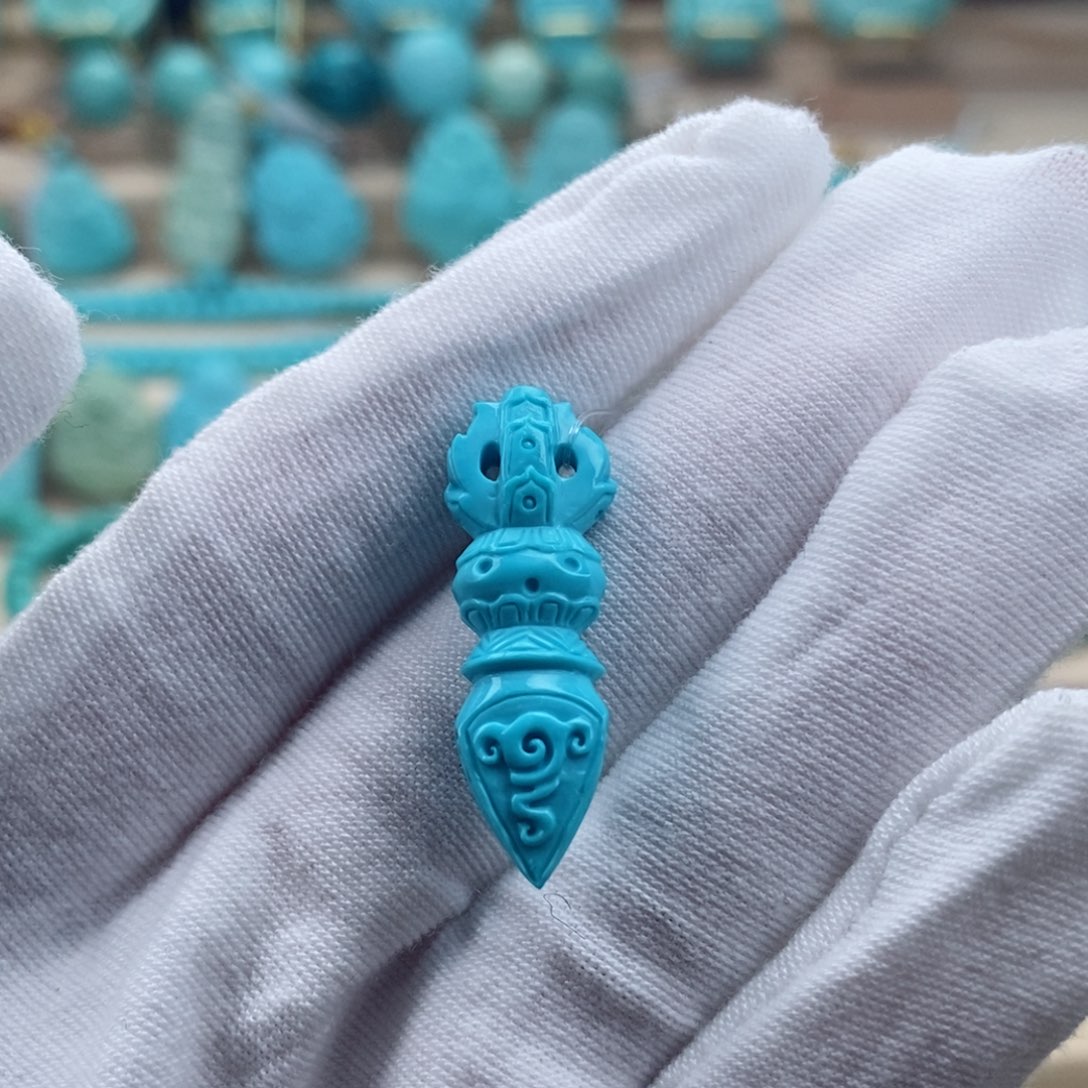 绿松石珠宝奇石未镶嵌