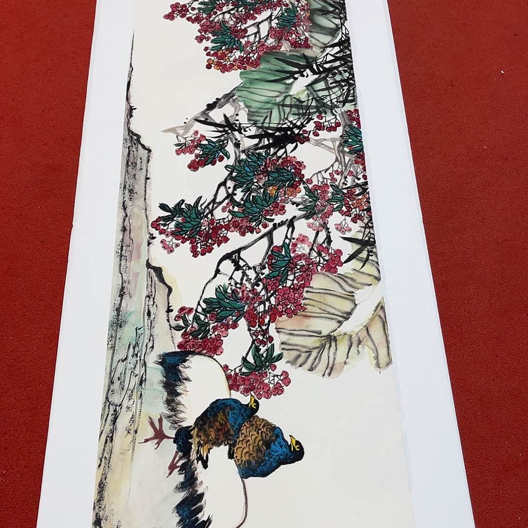 国画手绘作品国画作品展