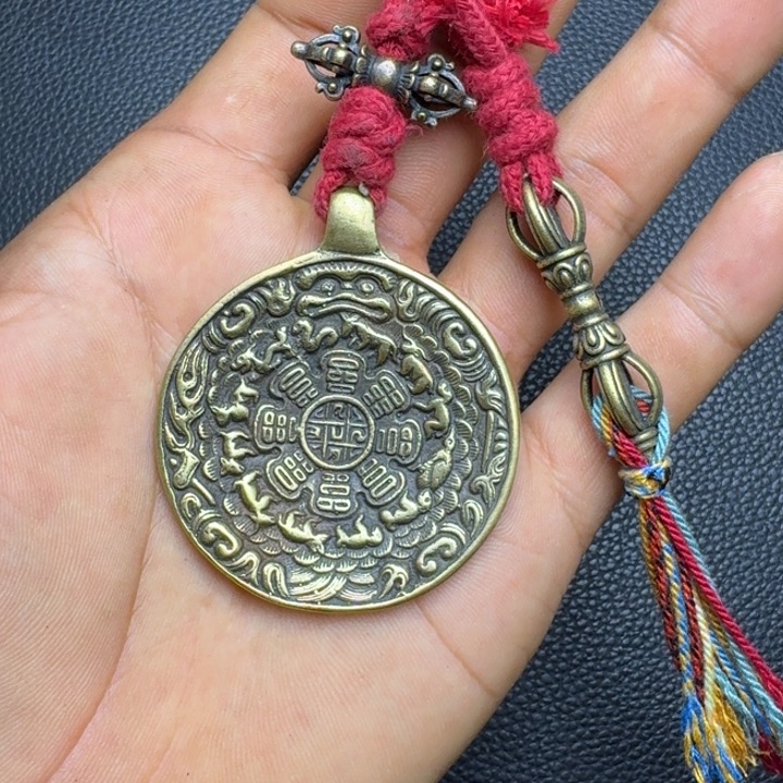 小***陈泥塑藏式风格九宫格..