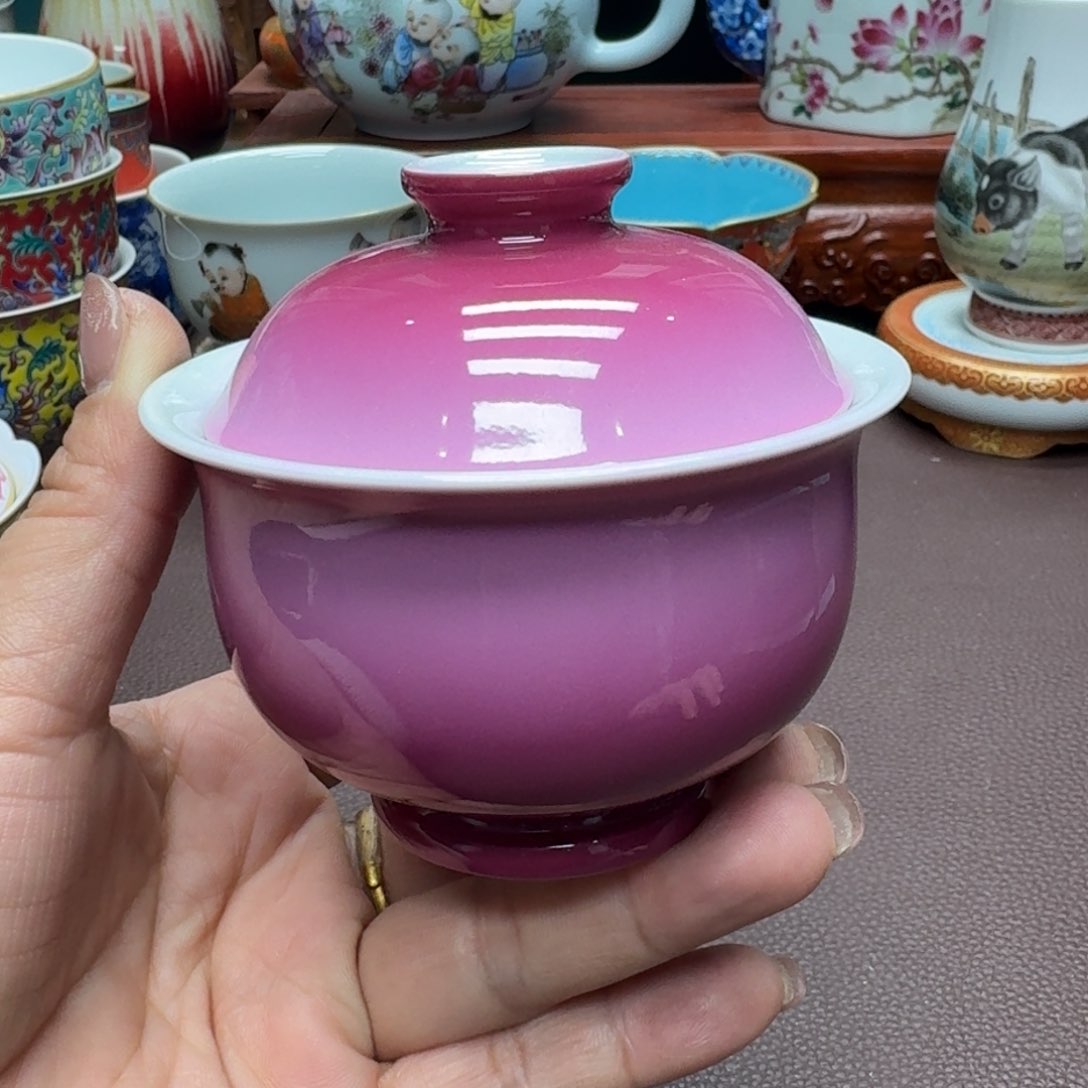 瓷片景德镇仿古手工制作精品展示