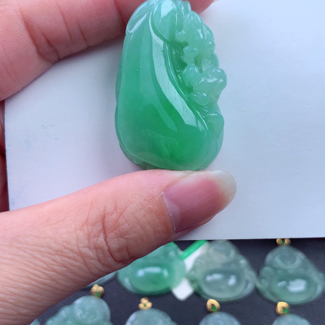 翡翠吊坠(不含链)未镶嵌