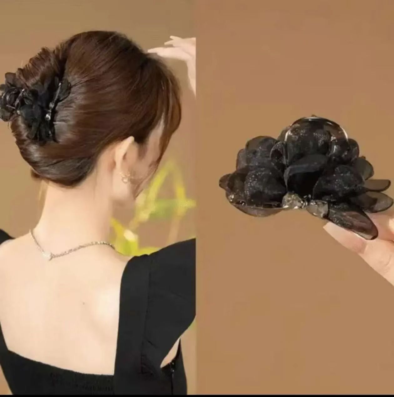 发夹网红抓夹韩版30岁女人减龄发饰优雅瑞丽风法式