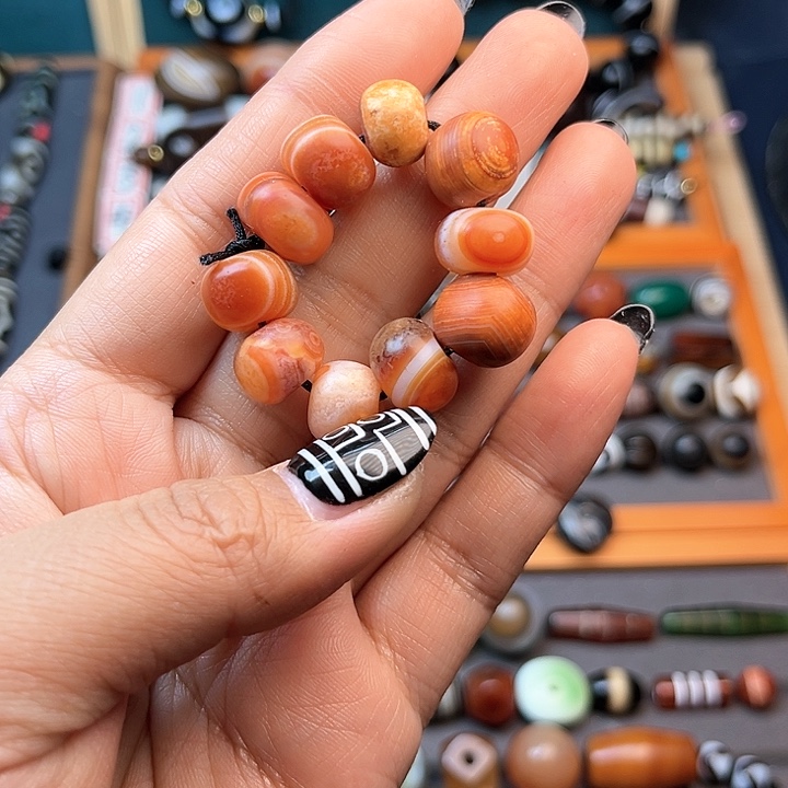 玛瑙/玉髓珠宝半成品未镶嵌