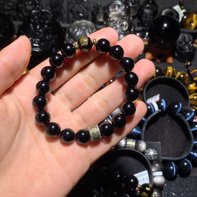 【闪购商品】未镶嵌黑曜岩珠宝奇石