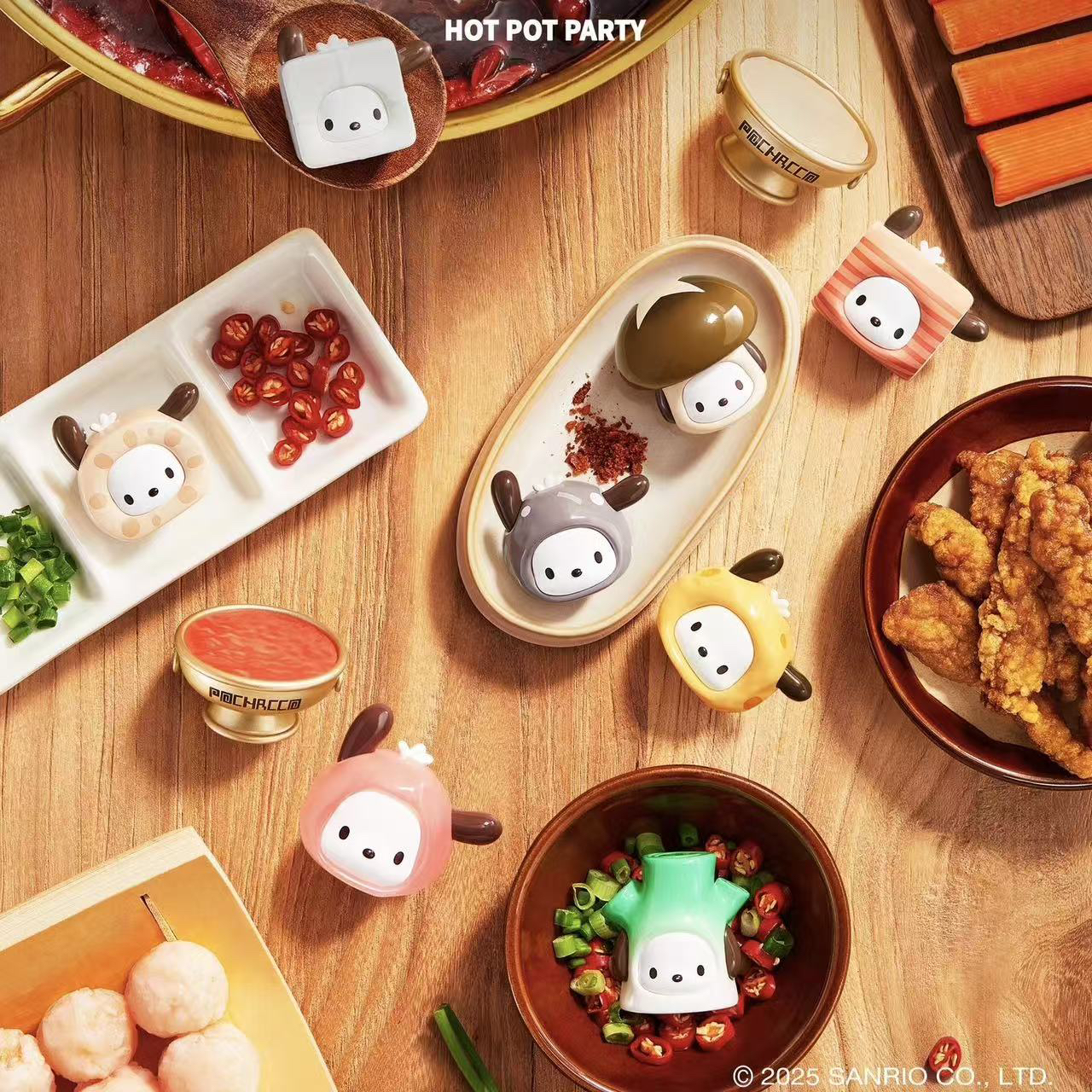 【代拆】帕恰火锅派对系列可爱萌粒盲盒