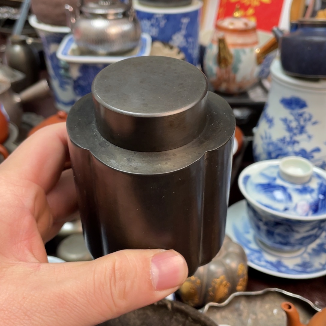 核桃两个球核桃两个球茶叶罐