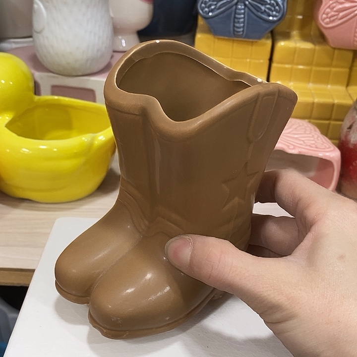 摆件陶陶盆有孔 瑕疵介意勿拍