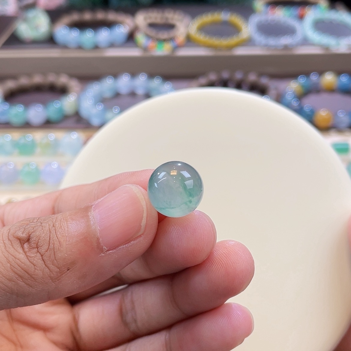 【闪购商品】颈饰未镶嵌翡翠芙蓉飘花