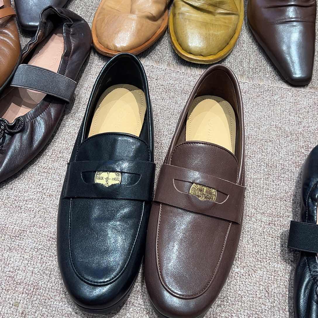 罗马鞋孤品马皮乐福有码数