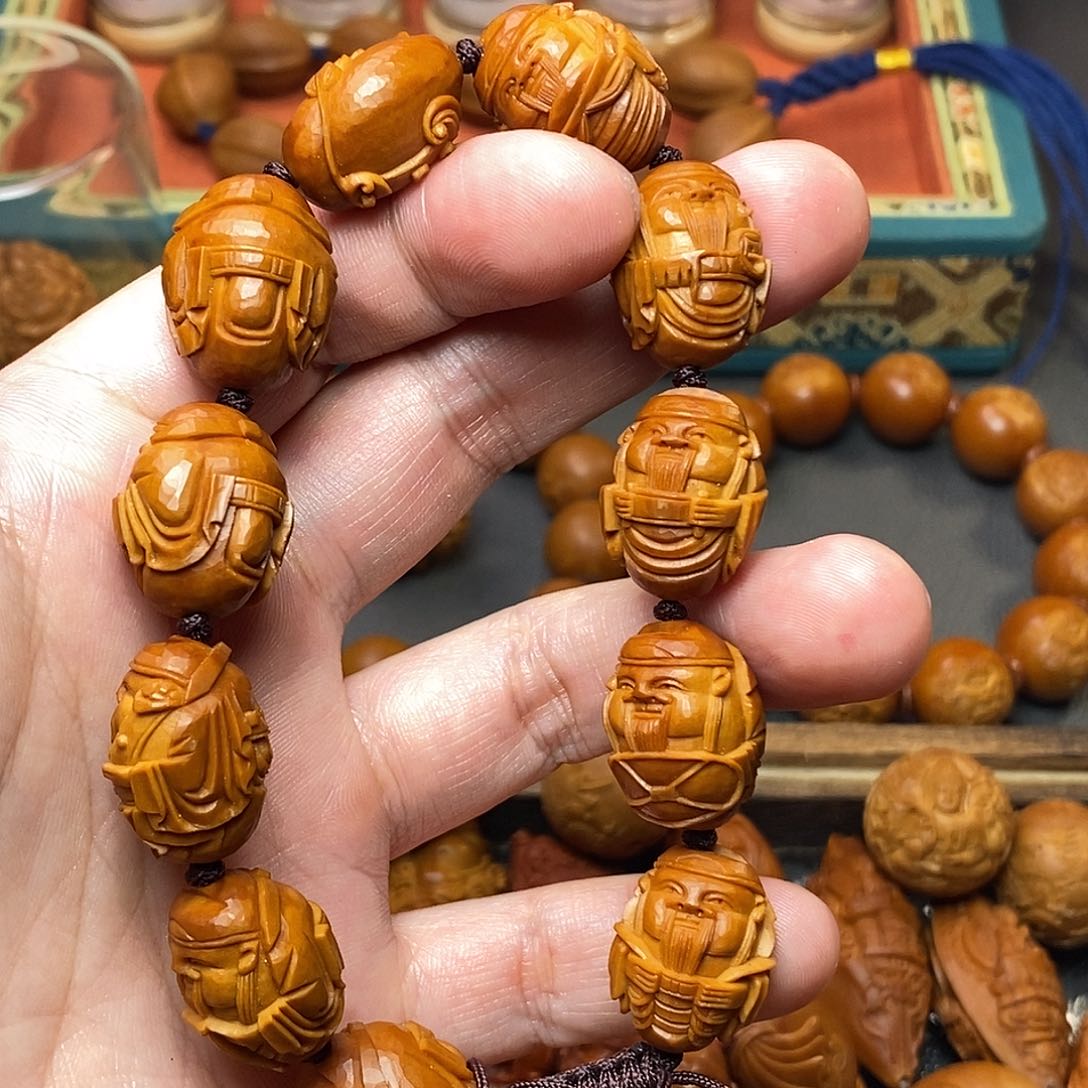 橄榄核手串/手链如*至橄榄核雕橄榄核雕
