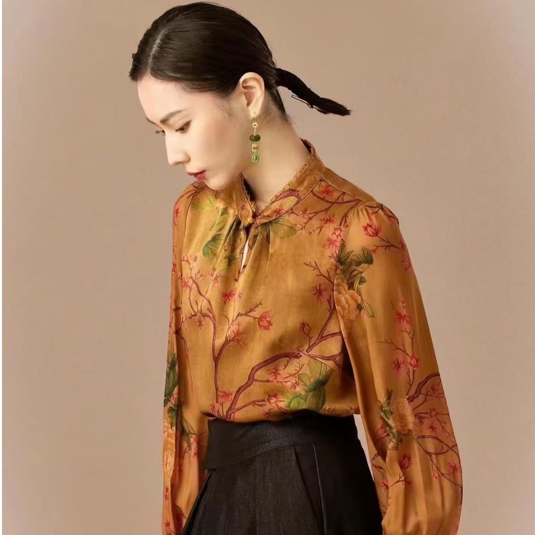 339-999香云纱真丝桑蚕丝源头工厂孤品捡漏