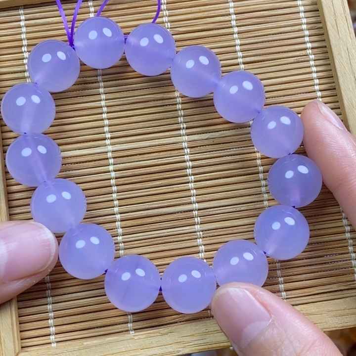 王***政玛瑙/玉髓未镶嵌手链