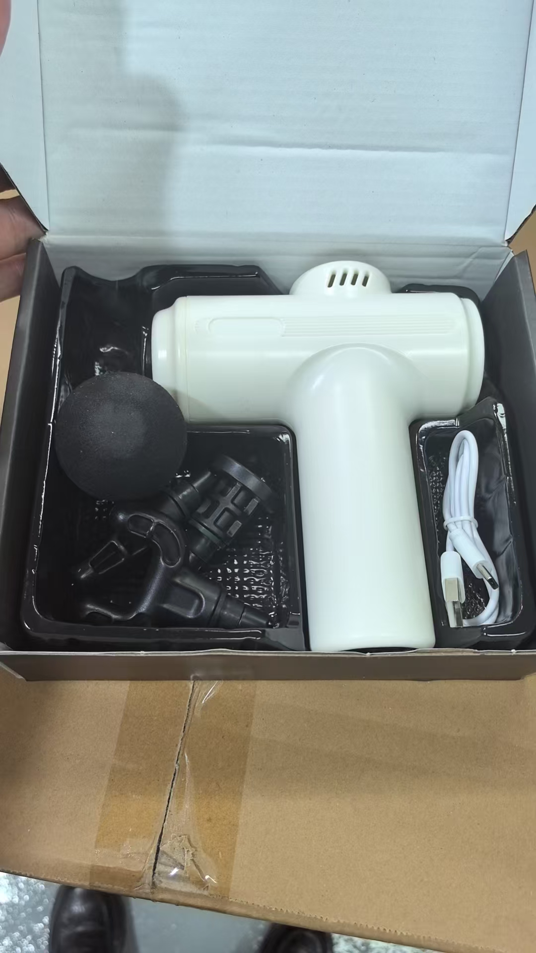 筋膜枪肌肉放松按摩迷你肌膜枪椎颈膜抢男女多功能电动按摩器