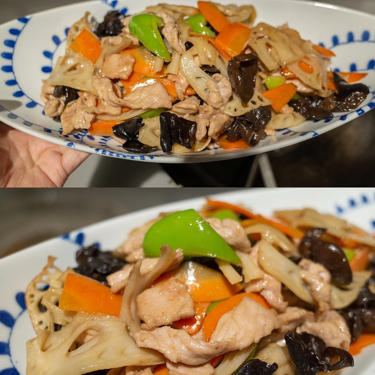 冬笋木耳炒肉片【宛陵家宴】