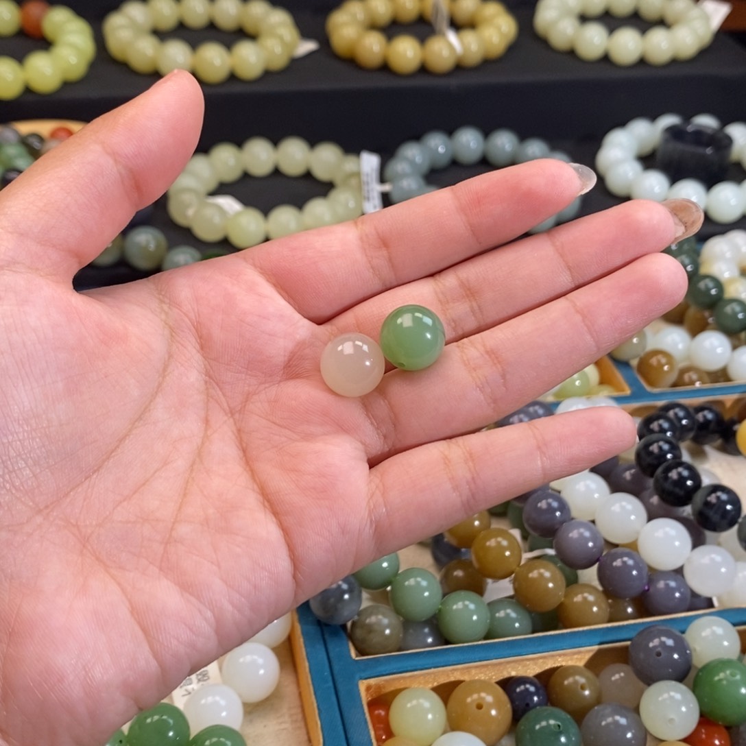 和田玉单珠未镶嵌Z12