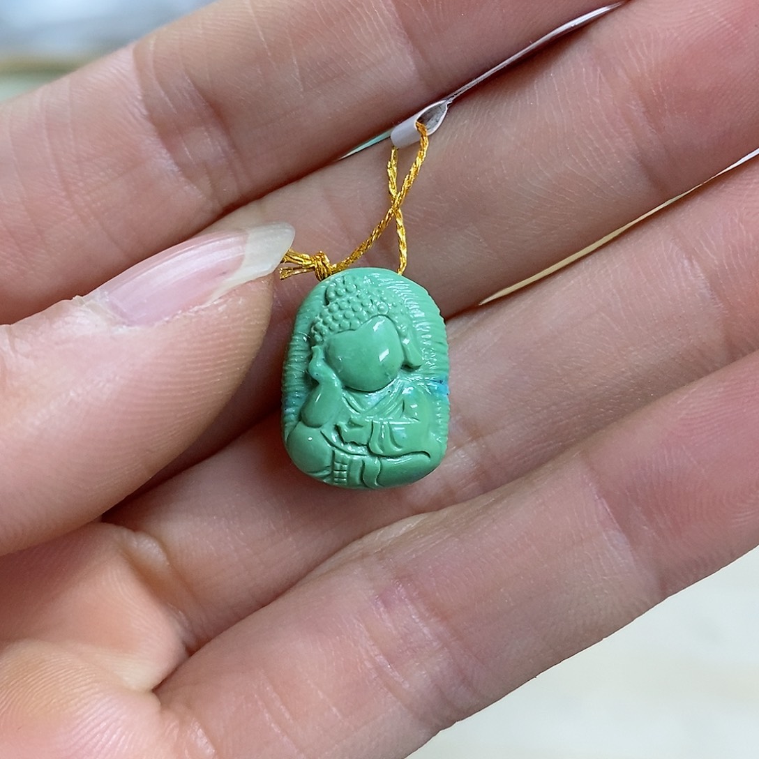 绿松石珠宝奇石未镶嵌