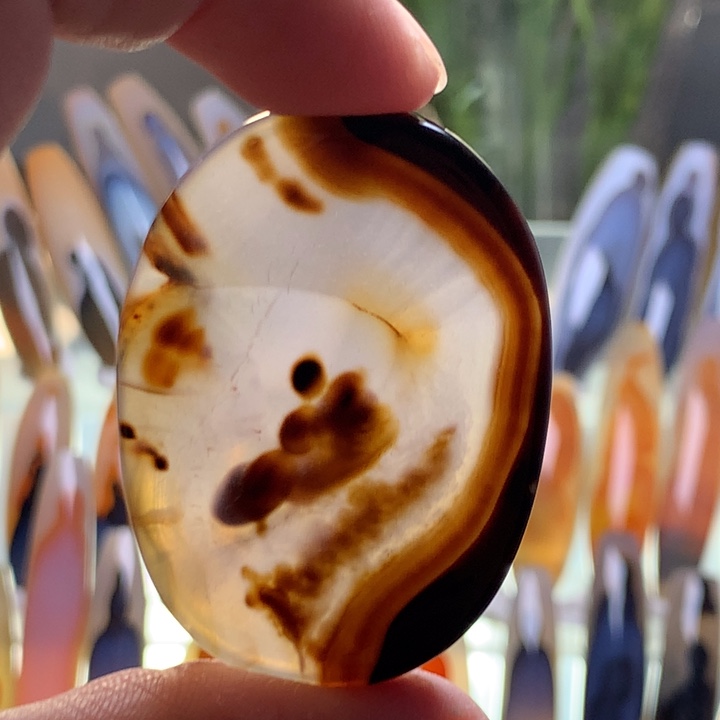 合金玛瑙/玉髓珠宝半成品120