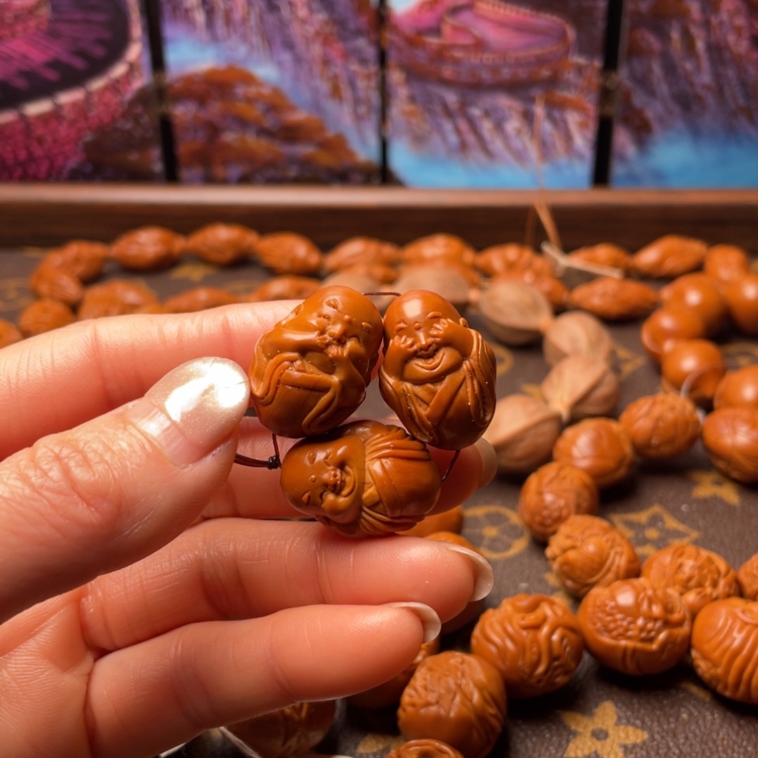 吊坠橄榄核三不手捻