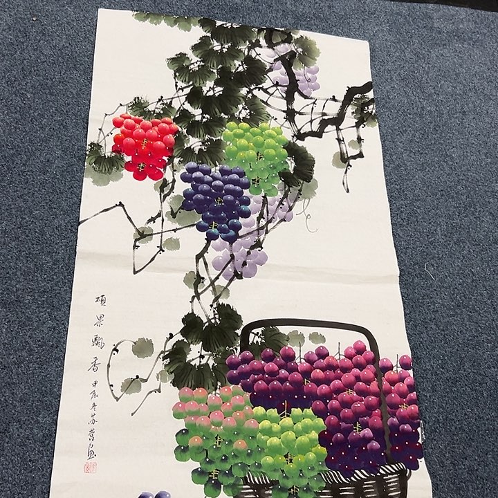 国画纯手绘作品宣纸