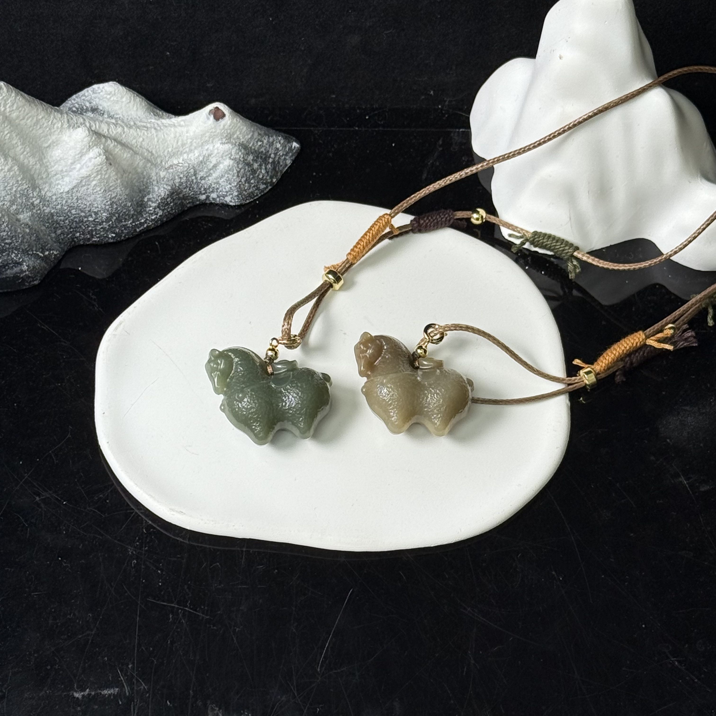 和田玉马上有钱吊坠 （多样性发一）