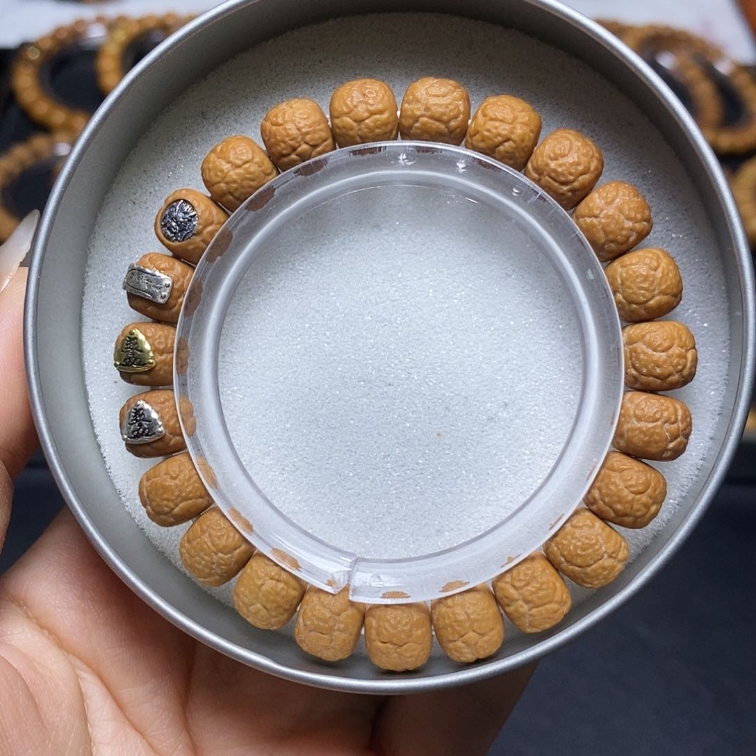 猴头核桃手串四标饕餮尺寸10+全品单号346号