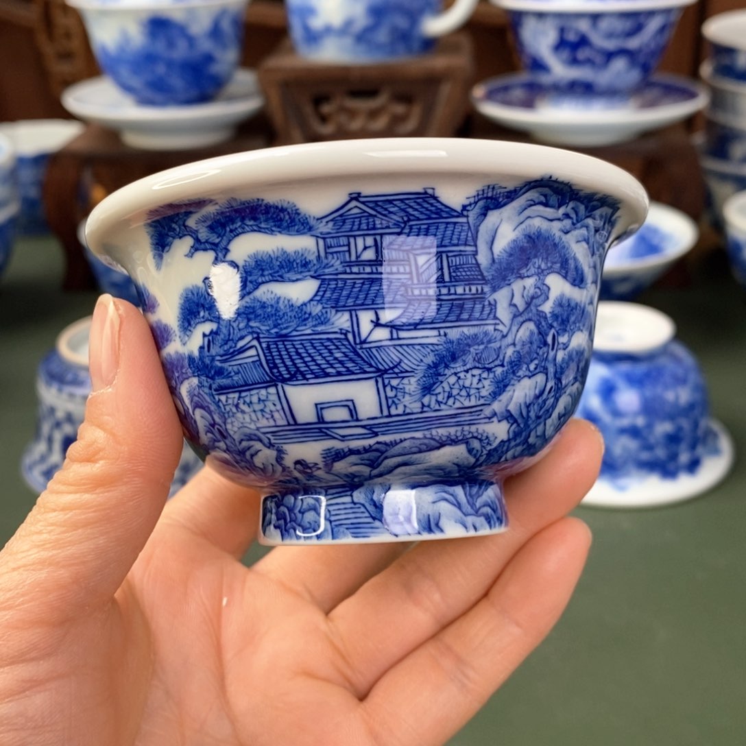 杯景德镇陶瓷手工手绘