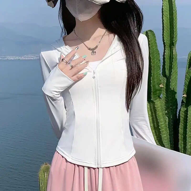 【海南简爱】2025新款夏季户外运动薄防晒服外套8125