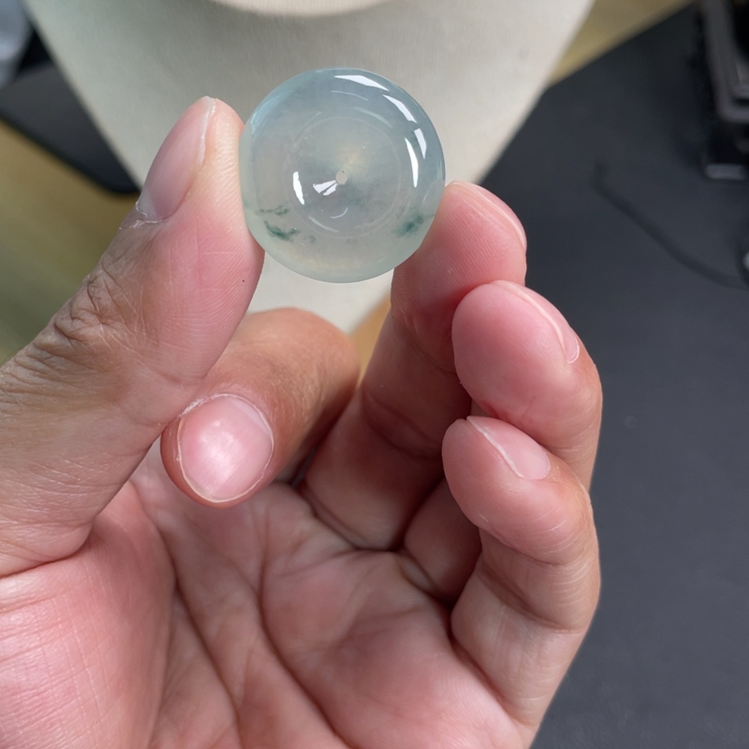 翡翠未镶嵌颈饰23.5-5.8