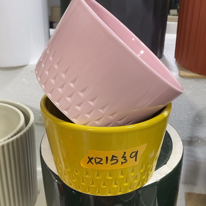 陶盆有孔 瑕疵针孔漏釉介意勿拍外高 9外口15