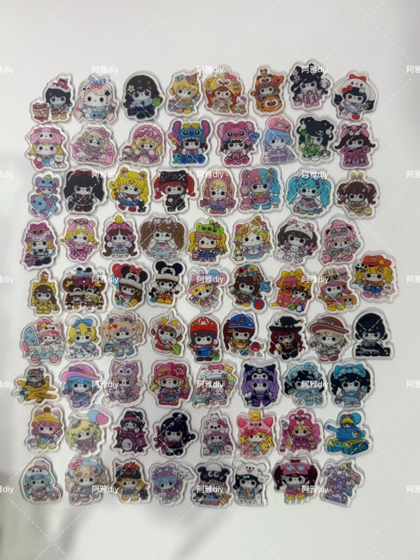 双面亚克力片片diy配件