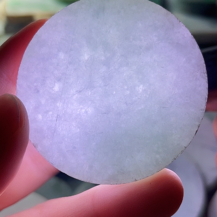 翡翠颈饰未镶嵌毛料35