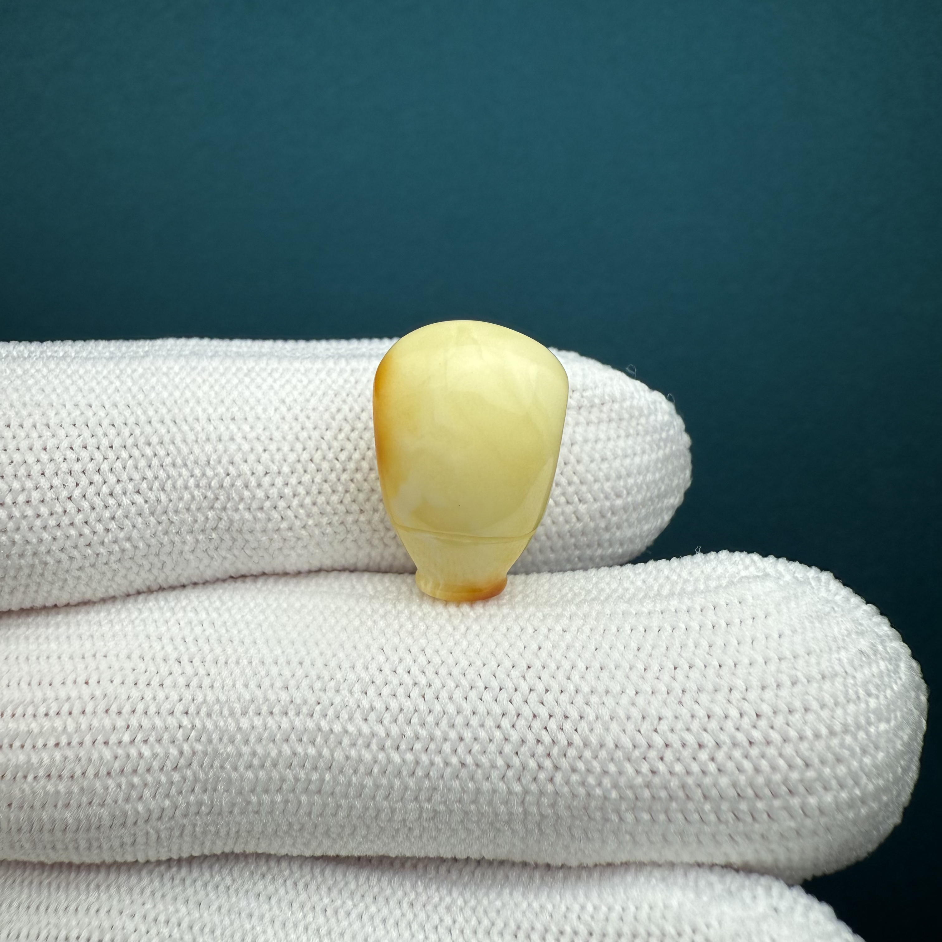 Z6625天然蜜蜡三通11.8*17.6mm支持复检假一罚十