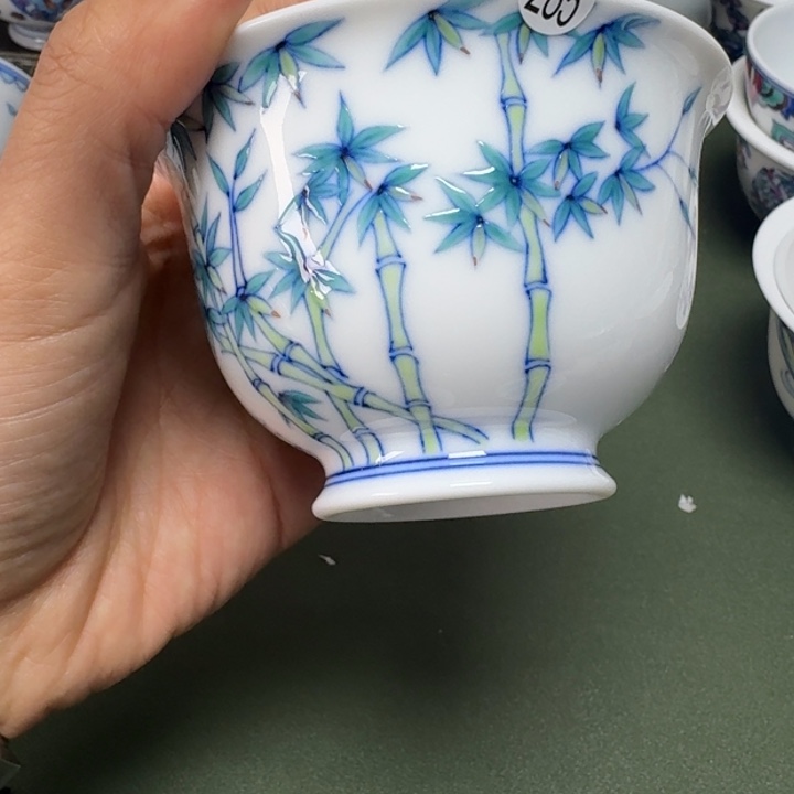 沙沙手工手绘茶具285