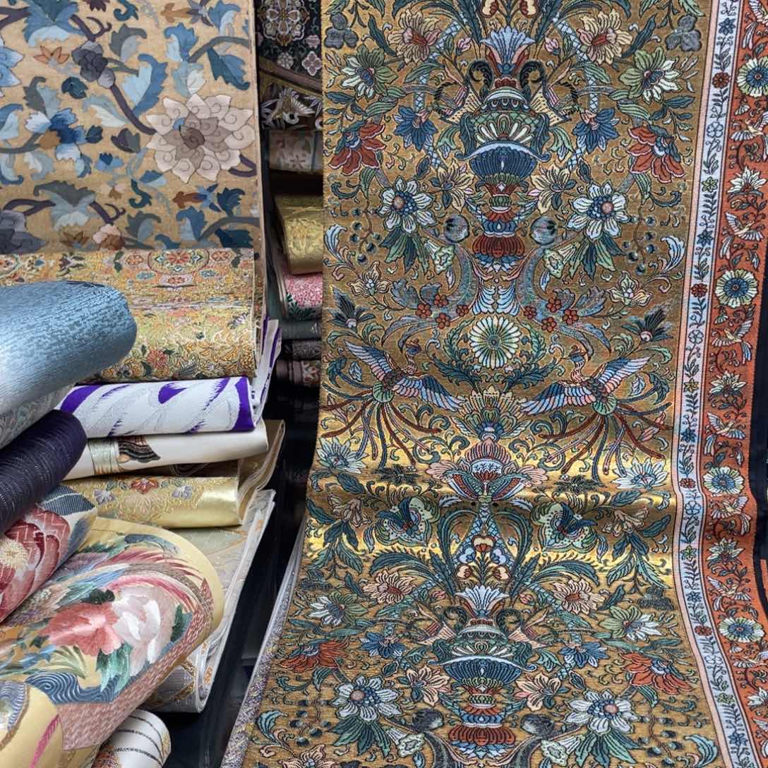 织绣唐锦桑蚕丝正绢面料