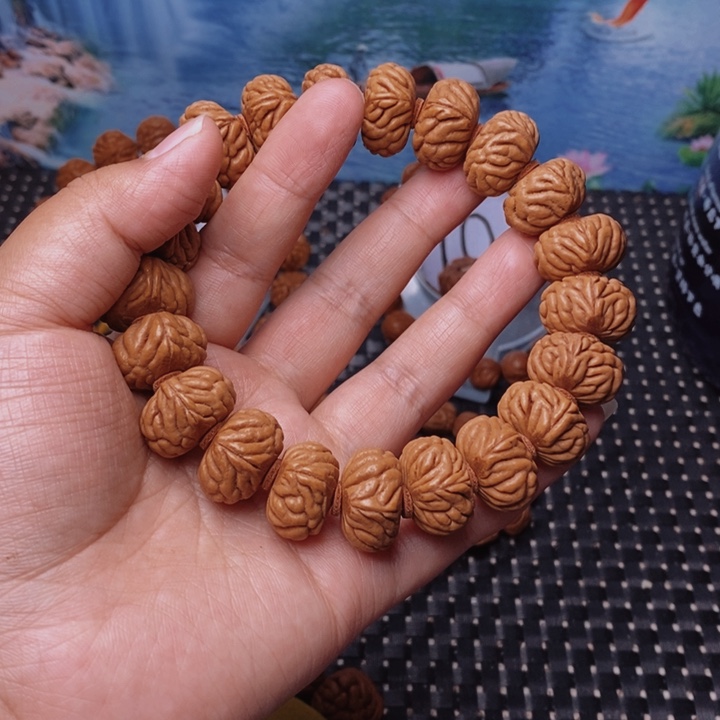 桃核吊坠核桃手串