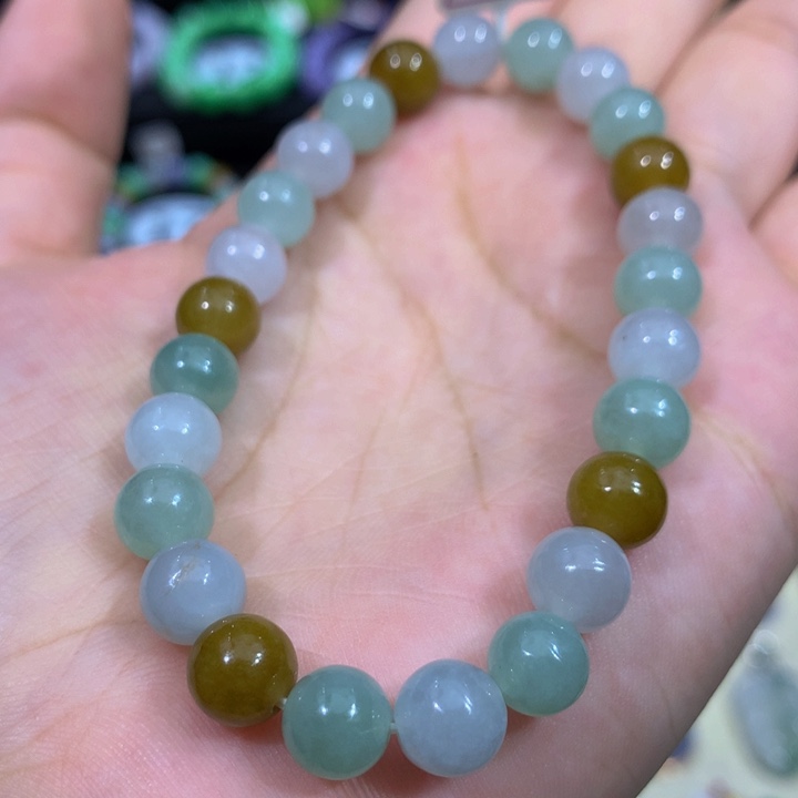 翡翠未镶嵌手链翡翠