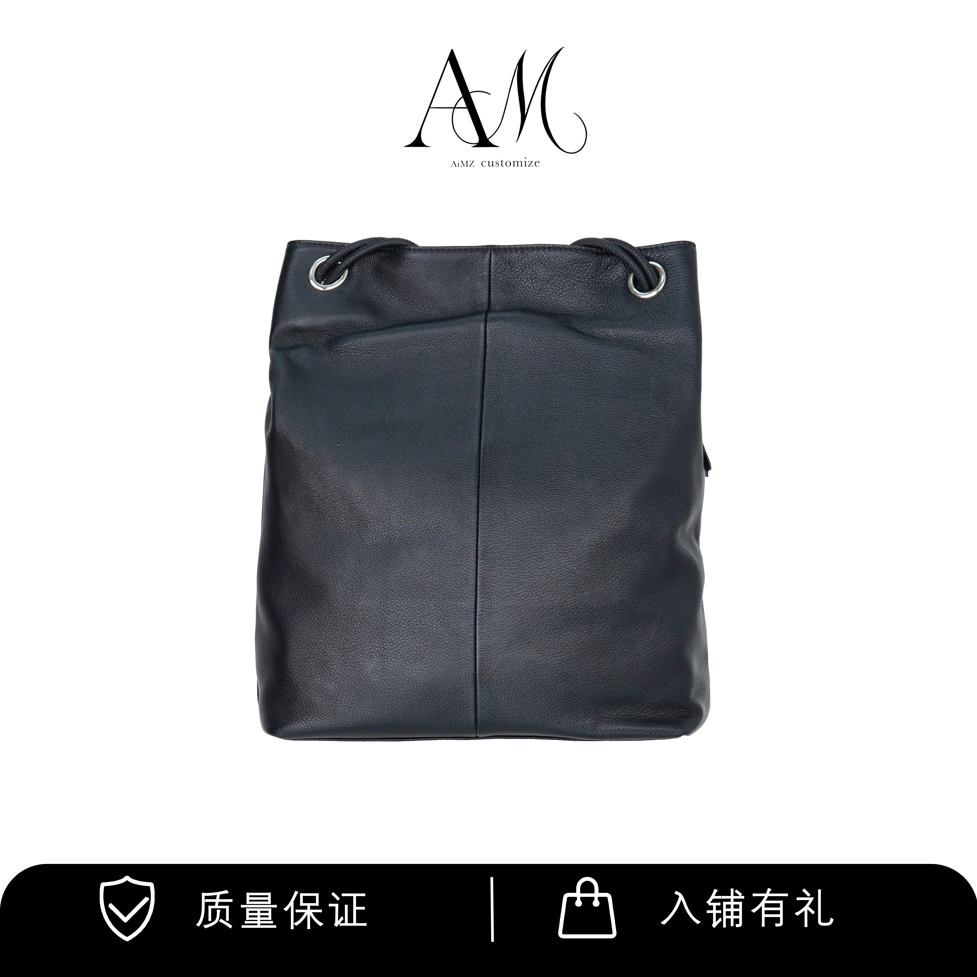 【丹姐】真皮专属女士时尚百搭休闲女包-水桶