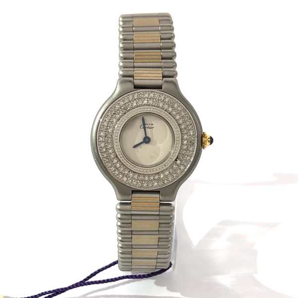 卡地亚/石英表/95新/表径28/C1365971987/250205DY0031