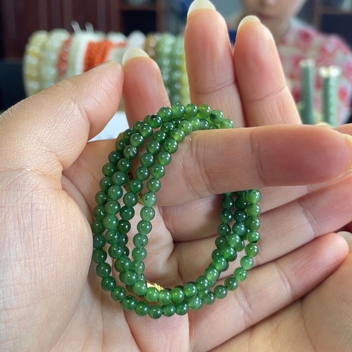 和田玉（糖玉）未镶嵌手链